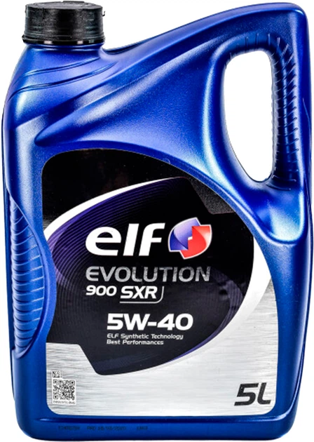 Моторна олива Elf Evolution 900 SXR 5W-40 5 л, каністра