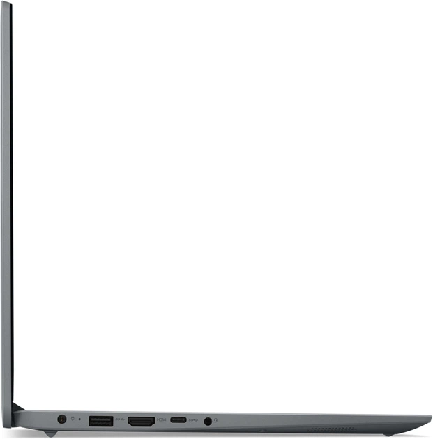 Ноутбук Lenovo IdeaPad 1 15AMN7 82VG00RHRA, лівий бік і роз’єми